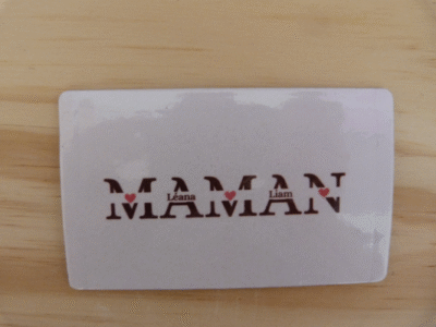 Aimant de frigo "MAMAN" – Image 3
