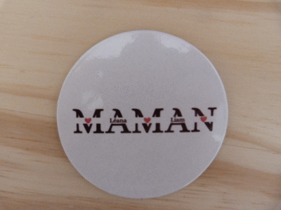 Aimant de frigo "MAMAN" – Image 2