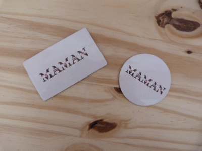 Aimant de frigo "MAMAN"