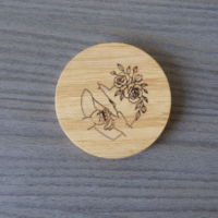Miroir de poche « Tendresse »